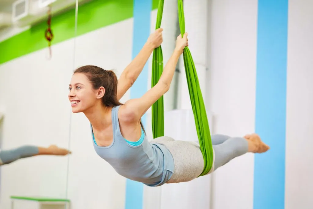 aerial yoga risk