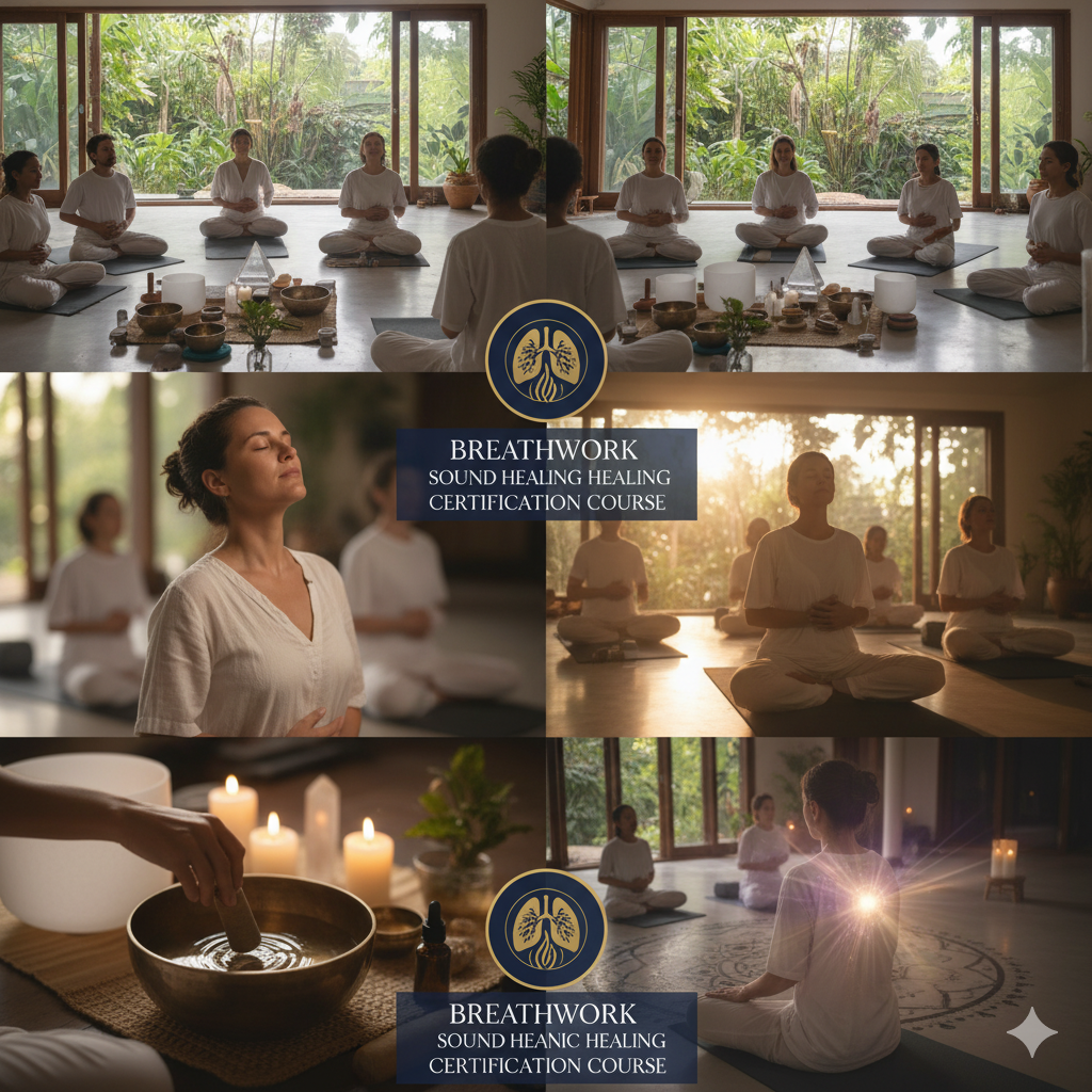 Breathwork, Sound Healing & Pranic Healing Certification Course