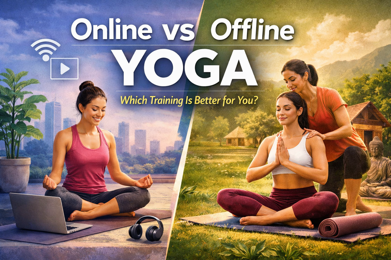 Online vs Offline Yoga Teacher Training: Which Is Better for You?